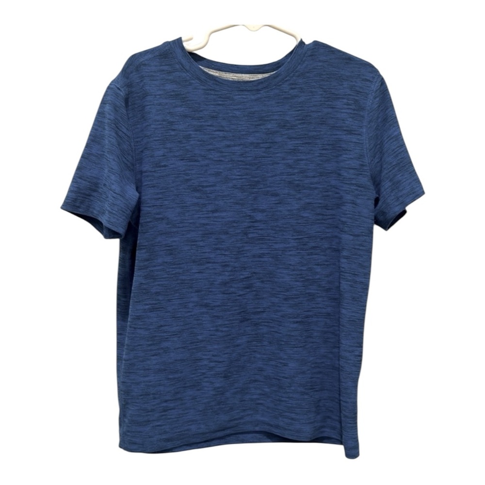 Old Navy active blue athletic tshirt. Boys Size 6-7
